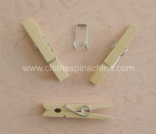 8.2cm Wooden Clothes Pins
